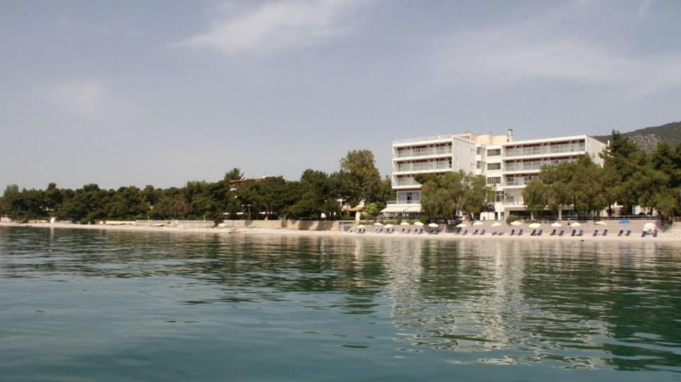 Siagas Beach Hotel Агиои Теодорои Экстерьер фото