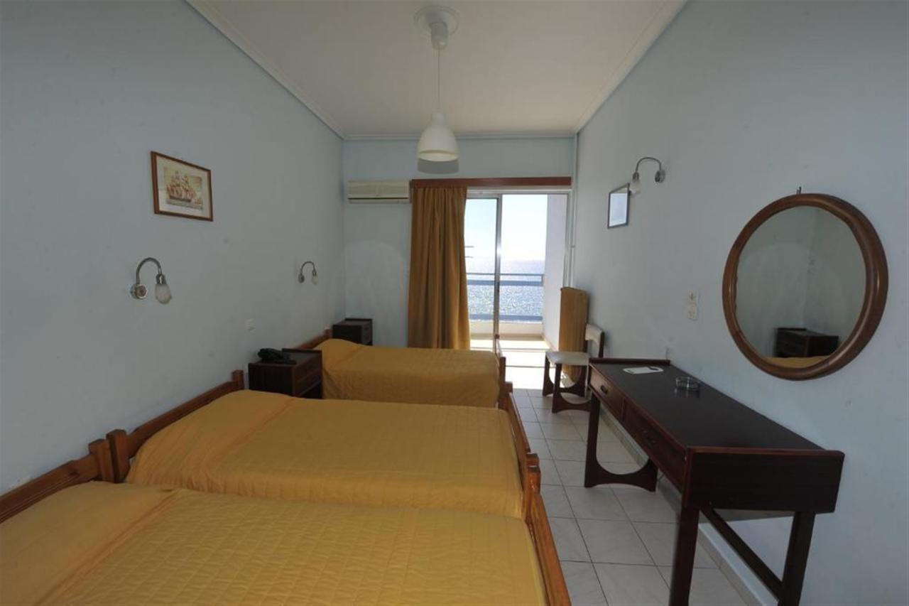 Siagas Beach Hotel Агиои Теодорои Экстерьер фото