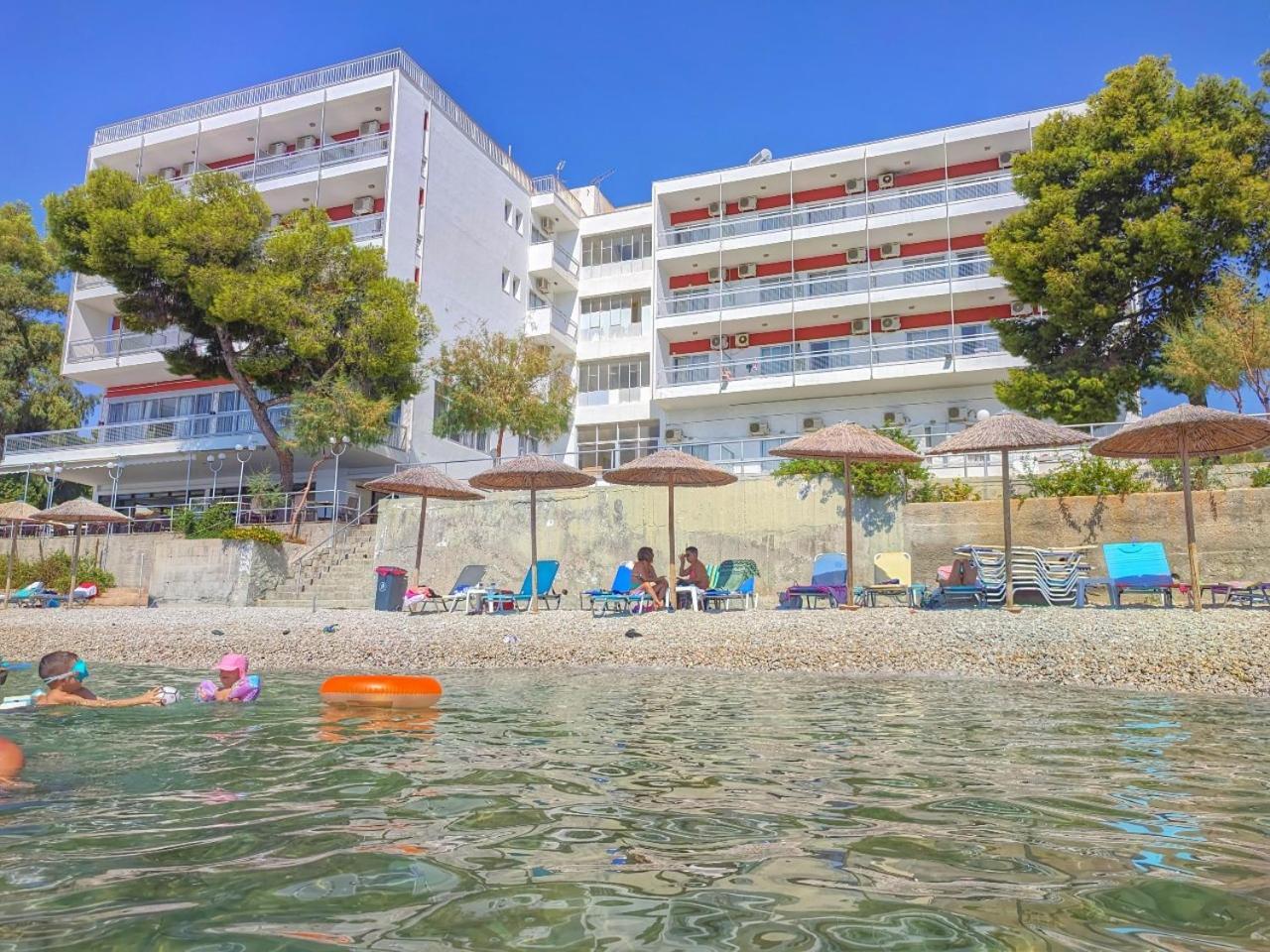 Siagas Beach Hotel Агиои Теодорои Экстерьер фото