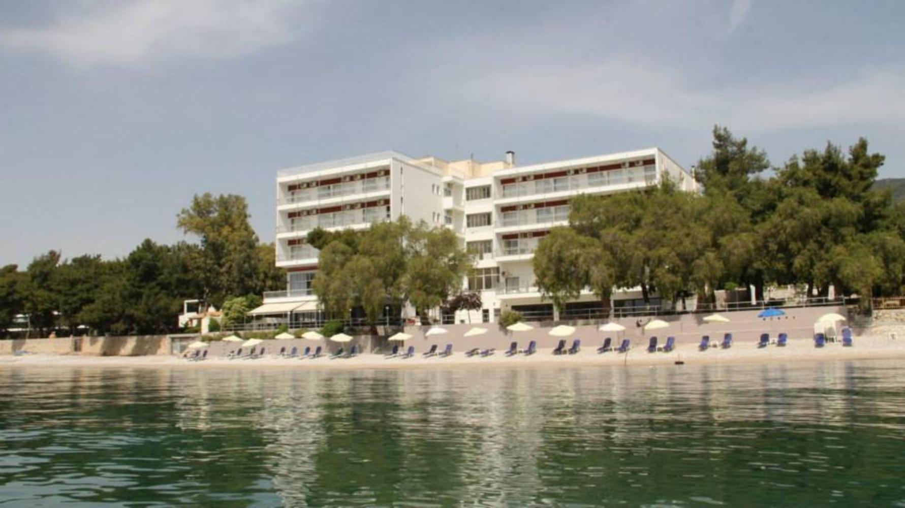 Siagas Beach Hotel Агиои Теодорои Экстерьер фото
