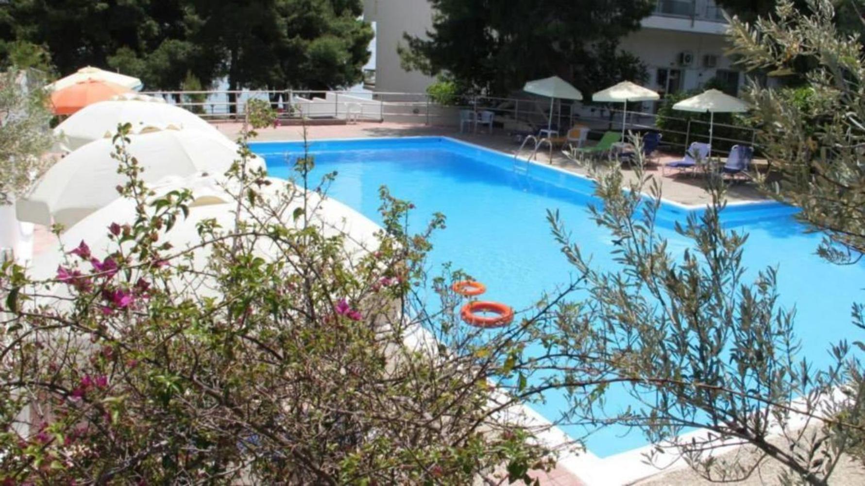Siagas Beach Hotel Агиои Теодорои Экстерьер фото